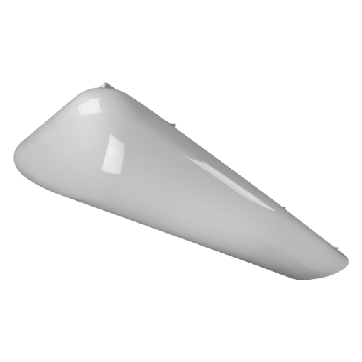 Color Selectable Cloud Flush Mount, Rectangle