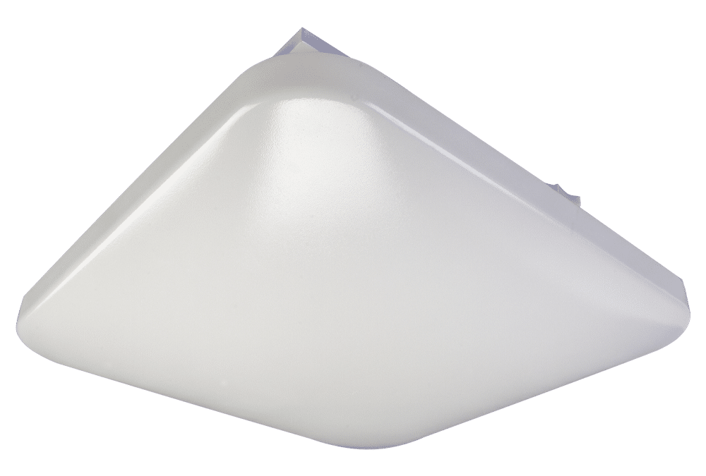 Color Selectable Cloud Flush Mount, Square – 15″, 25W, 30K/40K/50K