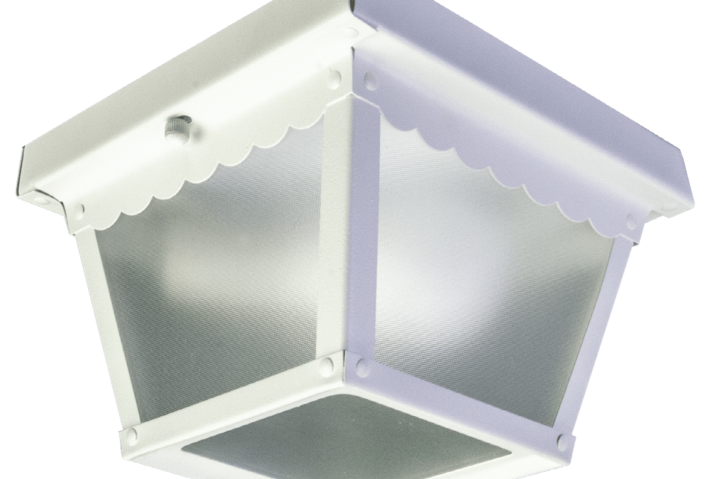 Outdoor Square Flush Mount – 8″, 10W, 30K