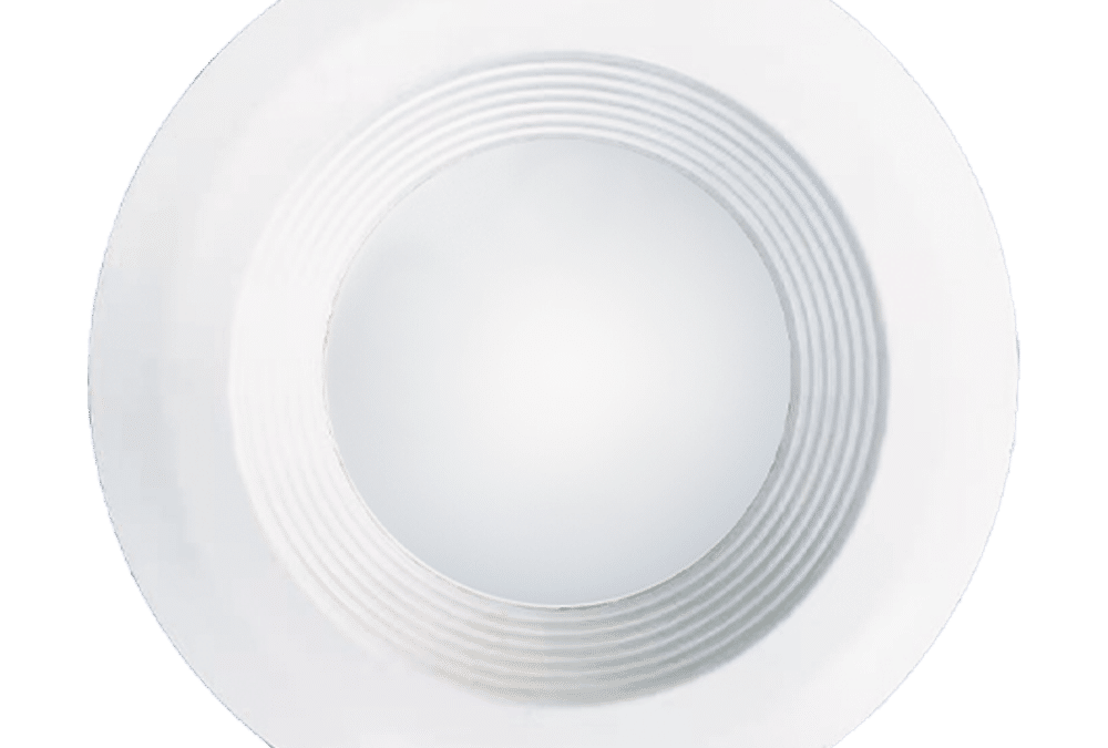 LED 4″ Beveled Face Snap-In Downlight – 5″, 10W, 30K