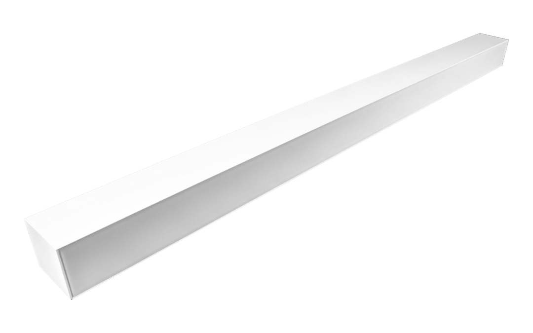 LED Architectural Strip Light, White – 4′, 40W/45W/50W, 35K/41K/50K