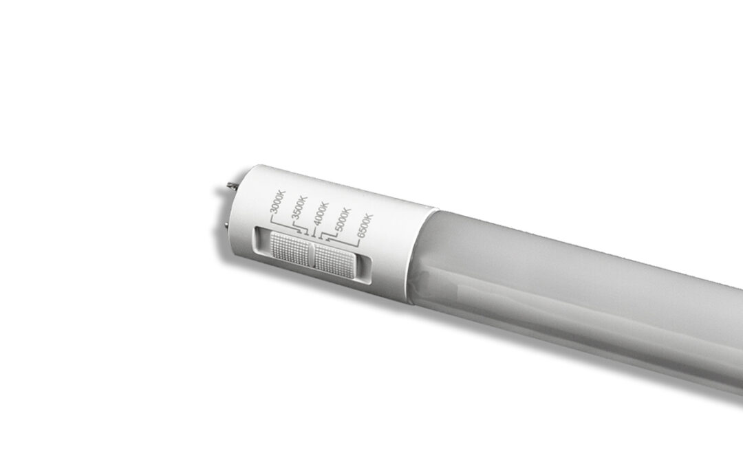 LED Color Selectable Tube Type B Double/Single Ended Wiring w/ Pet Coated Glass – 4′, 14W, 30K/35K/41K/50K/65K