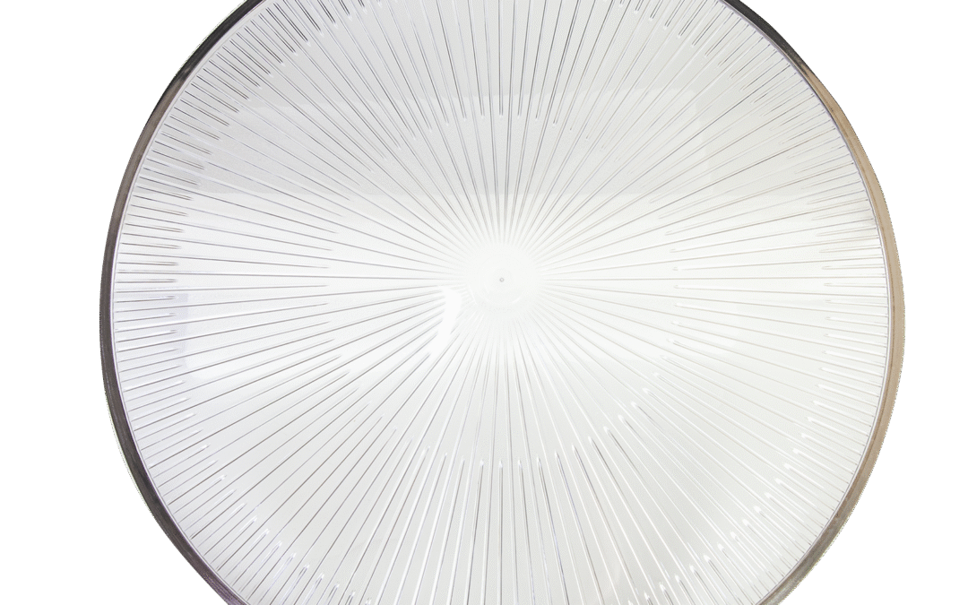 LED UFO High Bay Luminaire Bottom Lens for Acrylic Refractor – 115W/160W/210W