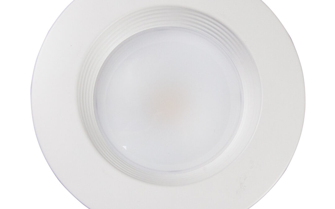 LED Beveled Flat Face Retrofit 5 CCT Selectable Downlight – 5″/6″, 14W, 27K/30K/35K/40K/50K