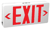 RED LED EXIT BBU RC