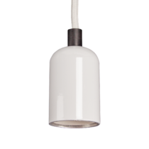 10' BRAIDED PENDANT WHT